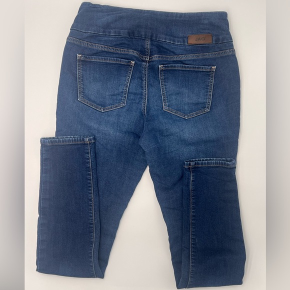 Jag High Rise Dark Wash Skinny Pull-On Stretch Jeans Women’s Sz 4/27 - Picture 6 of 6